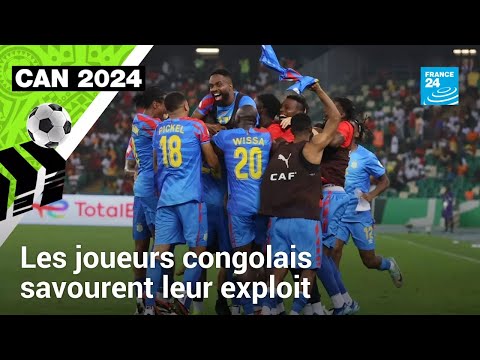 CAN 2024 : C'est historique, les joueurs congolais savourent leur exploit • FRANCE 24