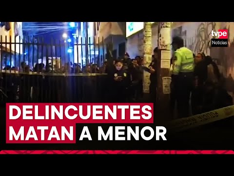 Tragedia en San Martín de Porres: delincuentes asesinan a menor tras violenta gresca