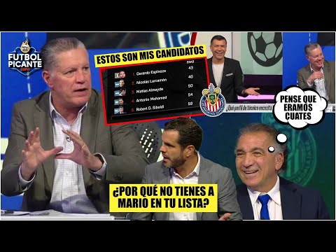 Peláez escoge CANDIDATOS para REEMPLAZAR a Gago en Chivas ¡y NO incluye a Carrillo! | Futbol Picante