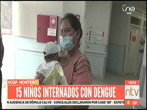 22022023  JOSÉ LUIS NOGALES HOSPITAL DE MONTERO CON 15 NIÑOS INTERNADOS  RED UNO