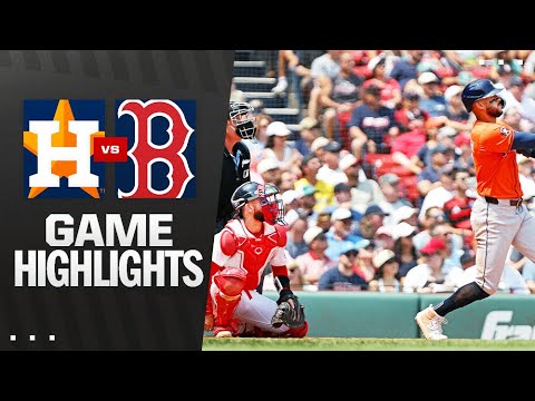 Astros vs. Red Sox (8/3/25) | MLB Highlights