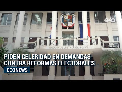 Reformas Electorales: Piden celeridad en trámite de demandas | ECO News