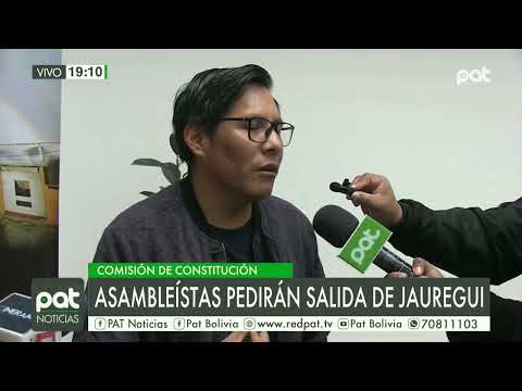 Asambleístas piden salida de Jauregui