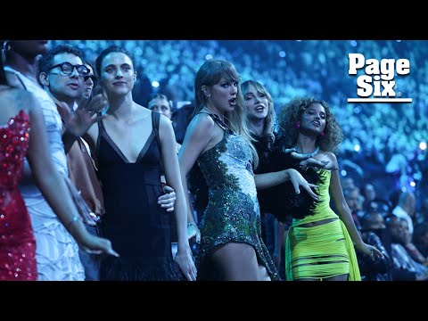 Taylor Swift dances like nobody’s watching during Katy Perry’s 2024 VMAs performance