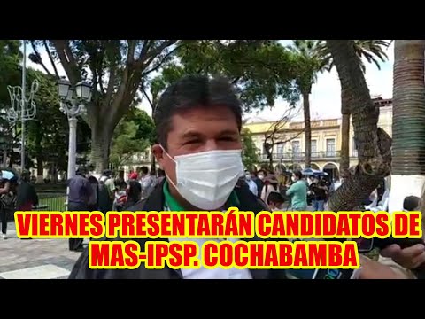 DAMIAN ALVARES PRESIDENTE DE MAS-IPSP EL DÍA VIERNES SE PRESENTARÁ OFICIALMENTE  AL CANDIDATO..