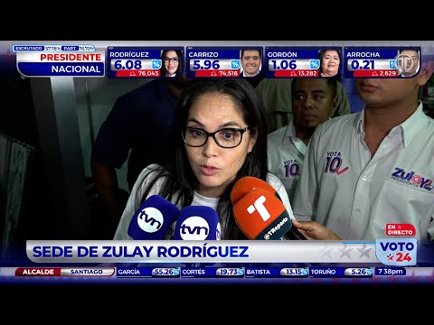 Elecciones en Panamá: Zulay Rodríguez reconoce triunfo de José Raúl Mulino