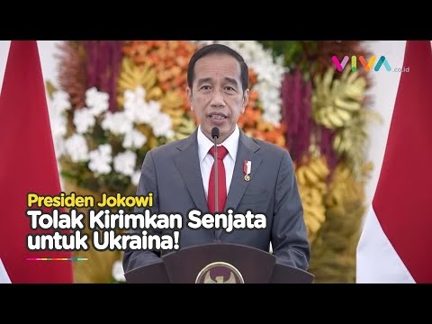 GEGER! Jokowi Ogah Kirim Senjata ke Ukraina, Ternyata...