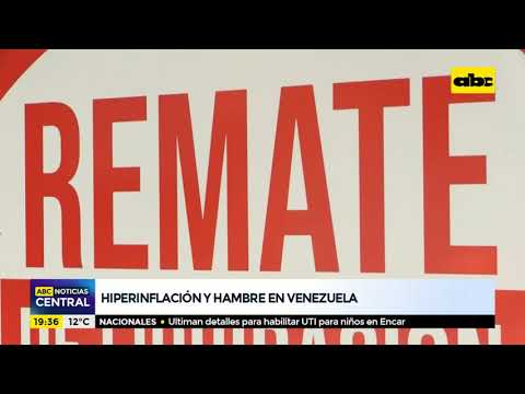 Hiperinflación y hambre en Venezuela
