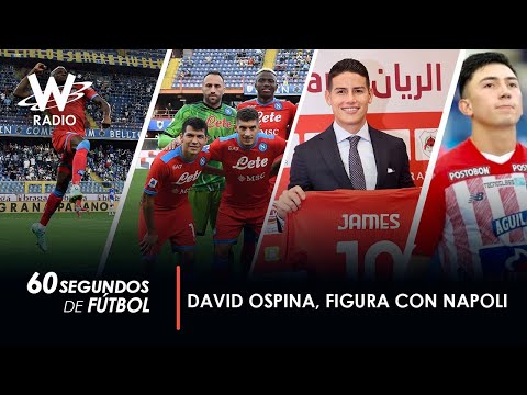 Brillantes atajadas de David Ospina en la goleada del Napoli a la Sampdoria