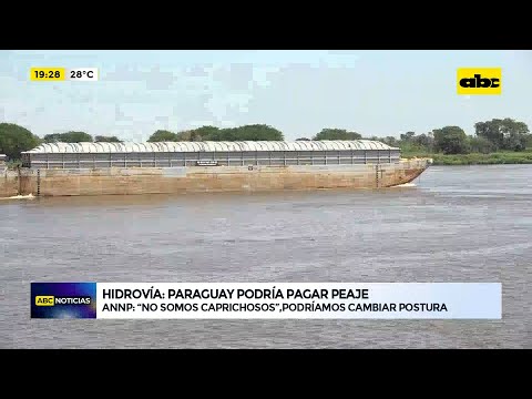 Hidrovía: Paraguay podría pagar peaje
