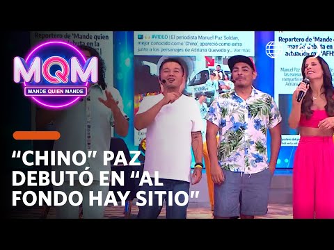 Mande Quien Mande: El “Chino” recibió el apoyo de Joel en su debut actoral (HOY)