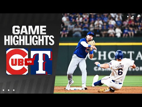 Cubs vs. Rangers Game Highlights (3/30/24) | MLB Highlights