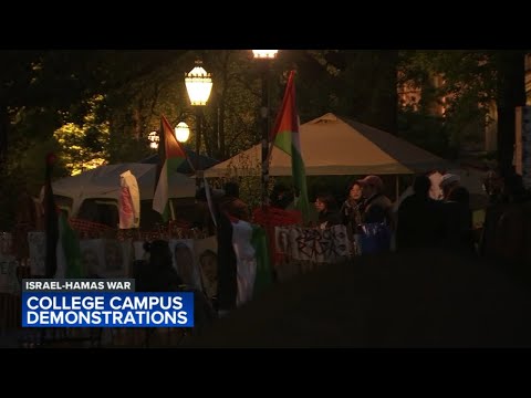 UChicago pro-Palestinian encampment marks 1 week after 'failed negotiations,' demonstrators say