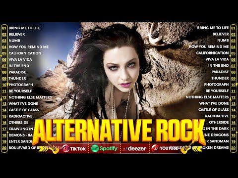 2000's Alternative Rock Compilation 🎸 Evanescence, Linkin Park, 3 Doors Down, Simple plan Style