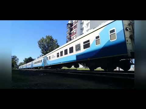 El Rayo de Sol chino en Villa Urquiza (42): con locomotoras General Motors 319