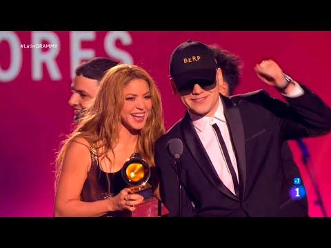 SHAKIRA Y BIZARRAP ARRASARON EN LOS LATIN GRAMMY EN SEVILLA