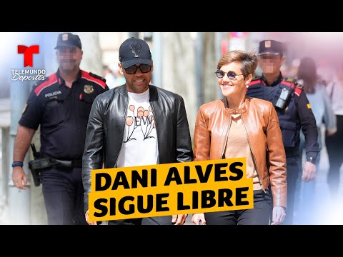 ¡Otra victoria para Dani Alves! Mantendrá su libertad provisional | Telemundo Deportes