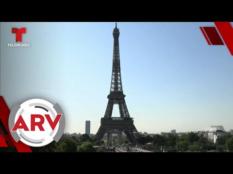 Reabre la Torre Eiffel tras más de 100 días cerrada por la pandemia | Al Rojo Vivo | Telemundo