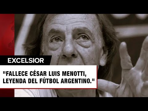 Murió César Luis Menotti, leyenda del futbol de Argentina