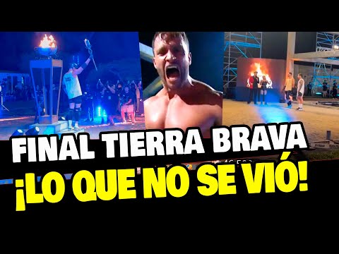 TIERRA BRAVA: LO QUE NO SE VIÓ DE LA GRAN FINAL DEL REALITY CHILENO | FABIO VS LUIS