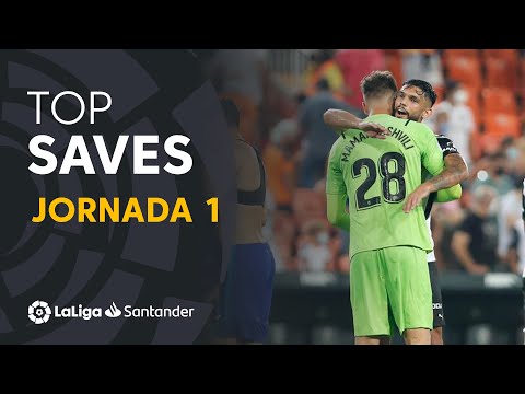 LaLiga TOP 5 Paradas Jornada 1