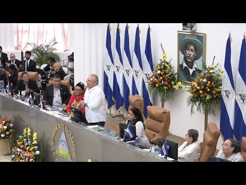 Asamblea Nacional Celebra Sesión Solemne en Honor al General Augusto C. Sandino