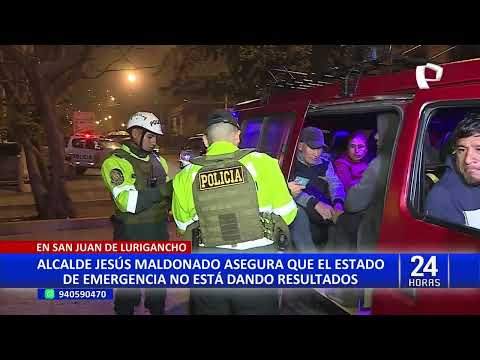San Juan de Lurigancho: ya van 11 muertos desde que empezó el estado de emergencia