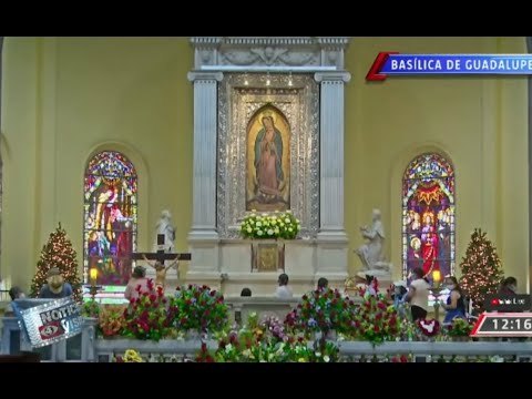 Celebración a la virgen de Guadalupe 2021