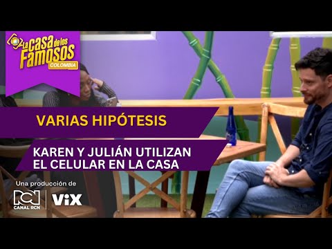 Karen y Julián crean situaciones hipotéticas antes de la final | La casa de los famosos Colombia