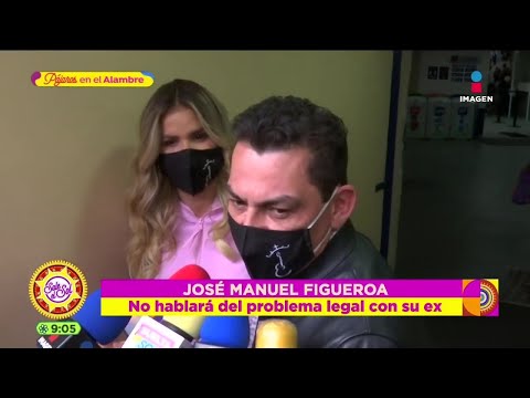 José Manuel Figueroa se rehúsa a hablar de su batalla legal contra Farina Chaparro | Sale el Sol