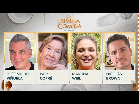 La Divina Comida - José Miguel Viñuela, Paty Cofré, Martina Weil y Nicolás Brown