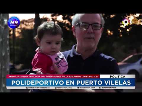 POLIDEPORTIVO EN PUERTO VILELAS - NOTICIERO 9