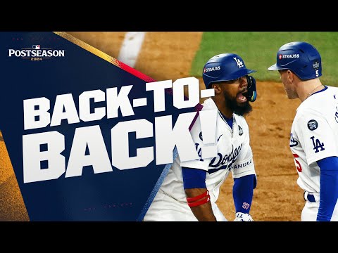 BACK-TO-BACK! Teoscar Hernández and Freddie Freeman homer to give the Dodgers the lead (FULL INNING)