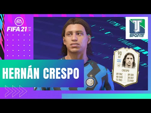 REVIVE la carrera de Hernán Crespo dentro del FIFA 21 cuando brillaba como JUGADOR