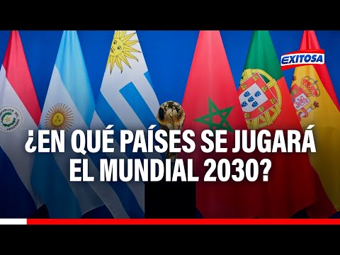 Mundial 2030: Tres partidos inaugurales se jugarán en Sudamérica