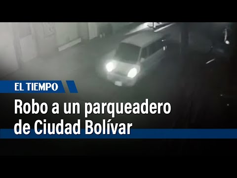 Asalto en parqueadero de Ciudad Bolívar: Roban 2 camionetas, un furgón y 30 llantas de carga