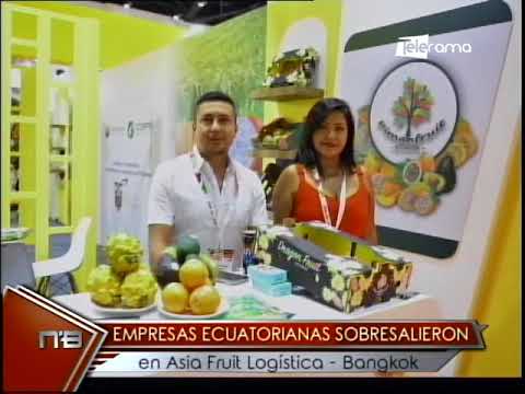Empresas ecuatorianas sobresalieron en Asia Fruit Logística - Bangkok
