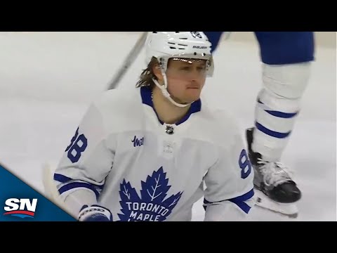 Maple Leafs Auston Matthews and William Nylander Score Twice In Eight Seconds