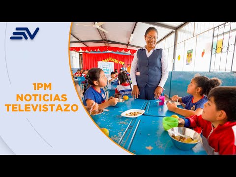 El ministerio de Educación  promueve un nuevo modelo de nutrición | Televistazo | Ecuavisa