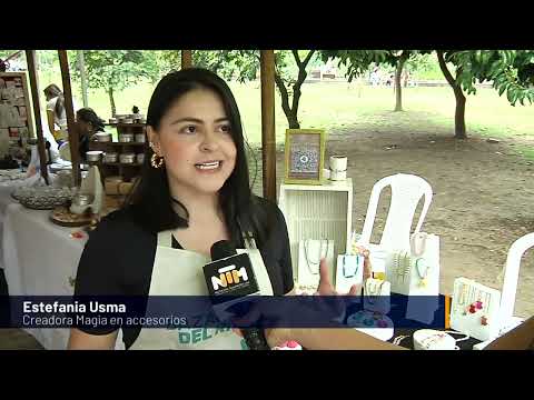 50 emprendedores participaron en el bazar de parques del río - Telemedellín