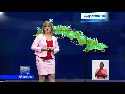El Tiempo en Cuba: llegada de nublados y aislados chubascos