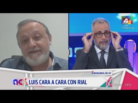 Algo Contigo - Luis Carballo cara a cara con Jorge Rial por primera vez