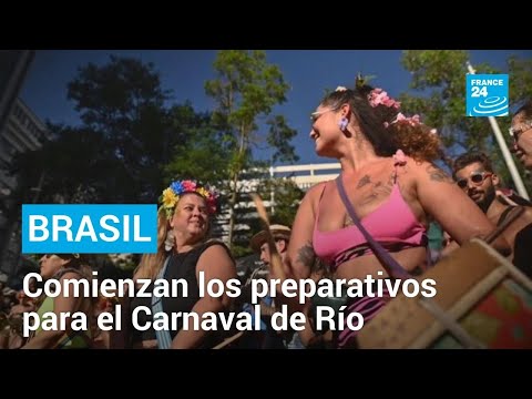 En Brasil, comienzan los preparativos para el Carnaval de Río