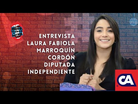 Hijos de la Gran Patria: entrevista con la diputada independiente, Laura Marroquín