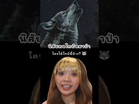 ใครไทป์นี้บ้าง🐺wolfttypeไทป