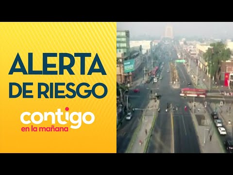 POR DENSO HUMO: Gobierno decretó Alerta de Riesgo Sanitario en Santiago - Contigo en La Mañana