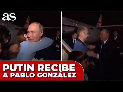 PUTIN recibe a Pablo González, PERIODISTA ESPAÑOL, y anuncia que será CONDECORADO