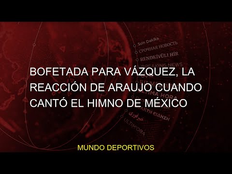 #cantó #México #Araujo #reacción #Estados #Unidos #Julián #Selección #himno #Vázquez #Brandon #Mexic