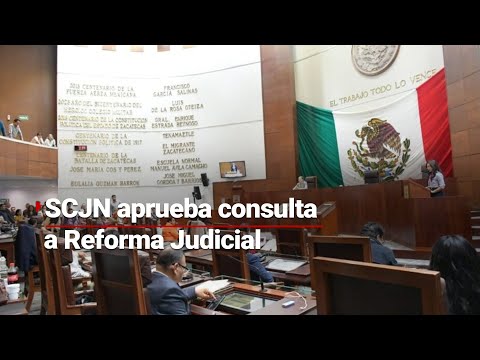 ¡ANALIZARÁN REFORMA JUDICIAL! | Suprema Corte aprueba consulta para analizar su constitucionalidad