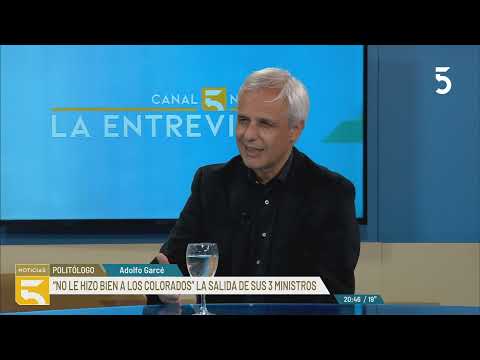 #LaEntrevista de #Canal5Noticias: Adolfo Garcé